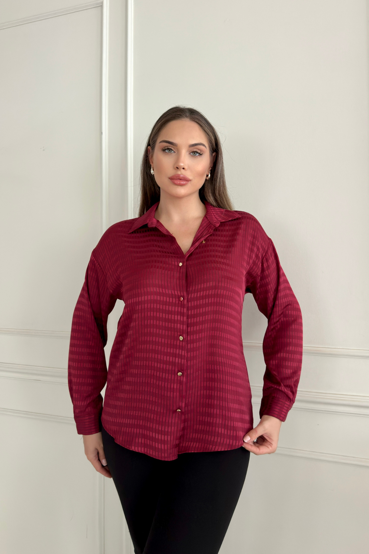 Жаккардовая рубашка