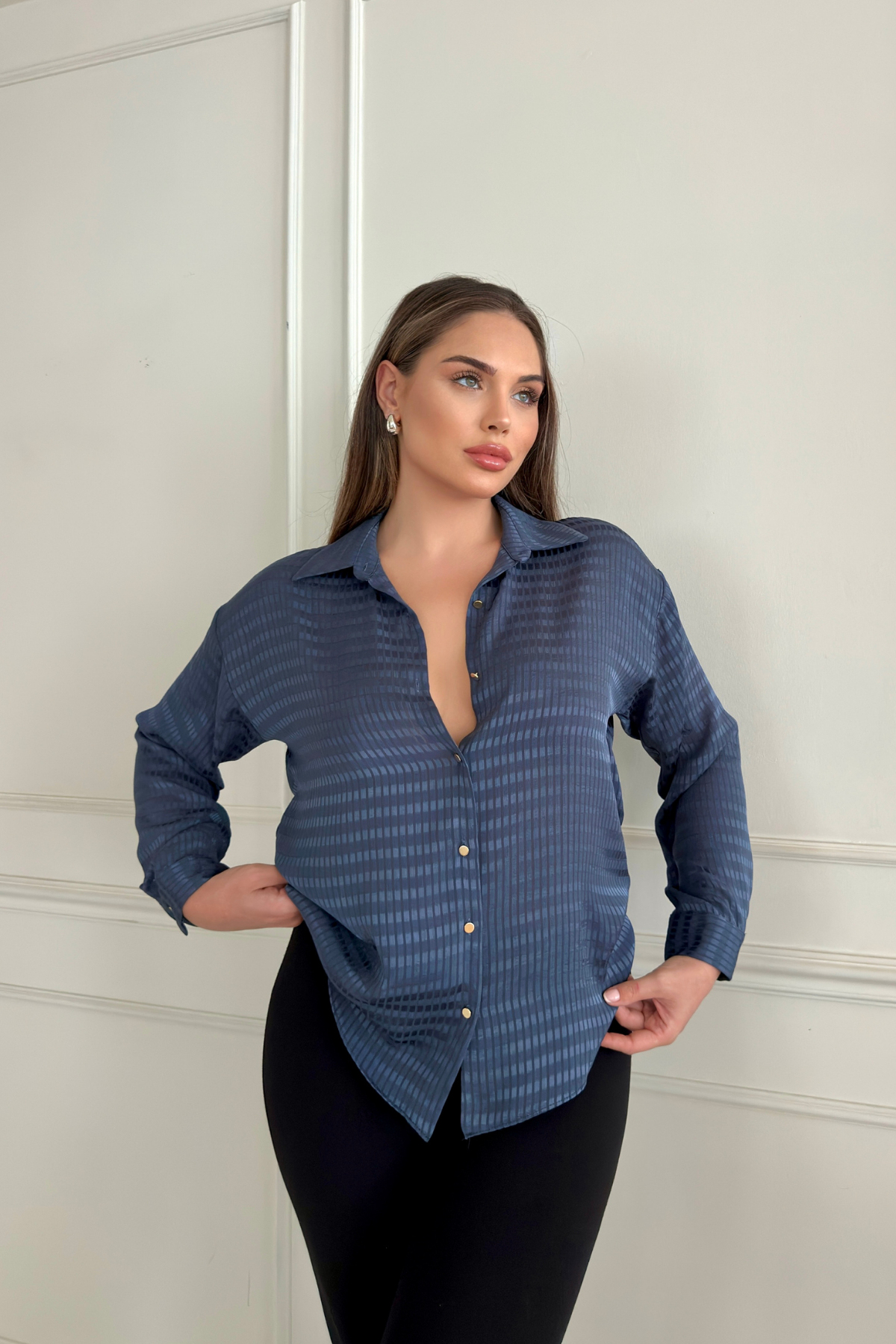 Жаккардовая рубашка