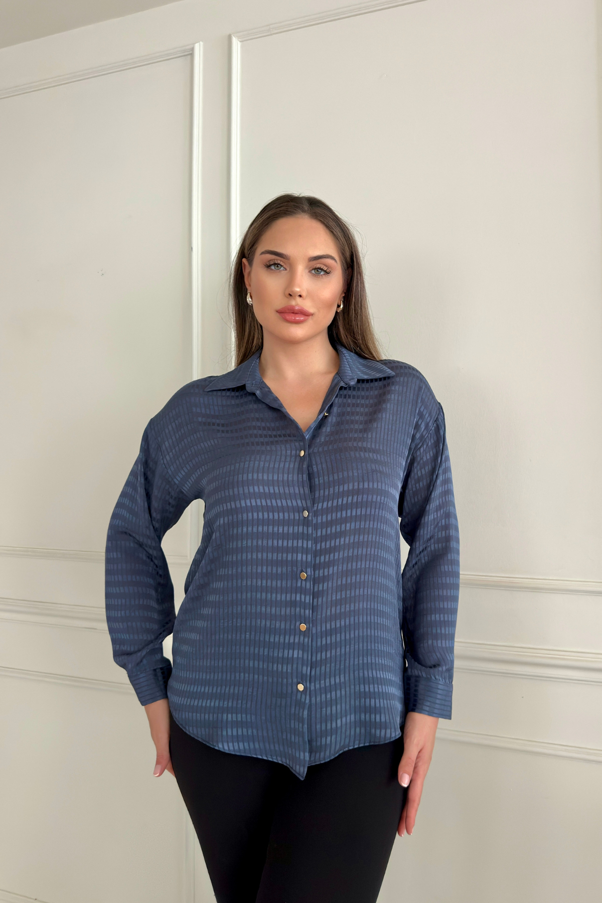 Жаккардовая рубашка