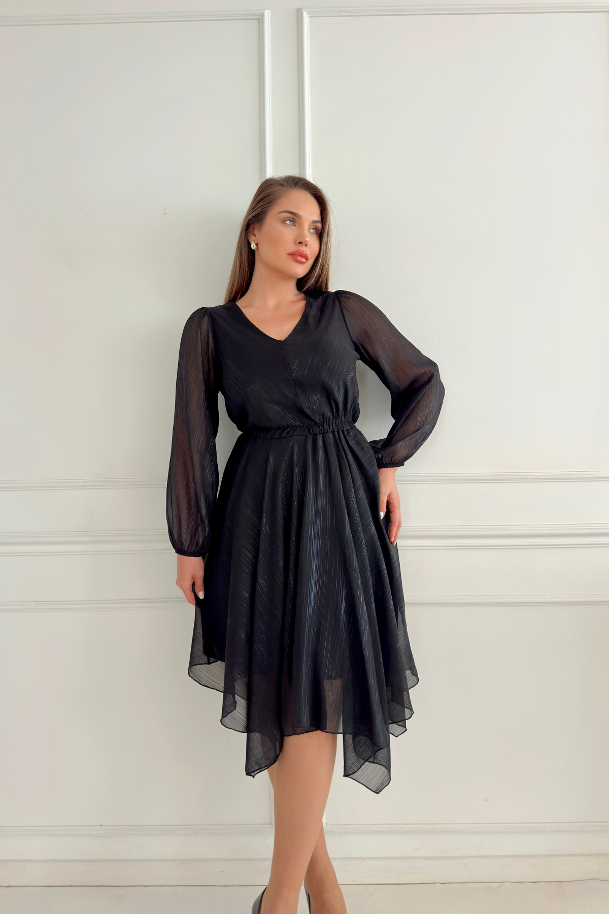 Блузка с галстуком