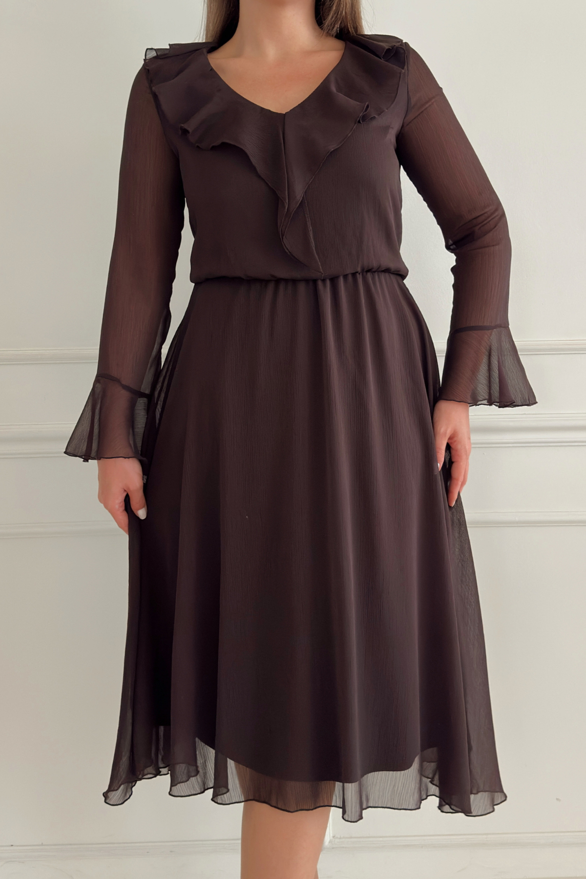 Блузка с галстуком