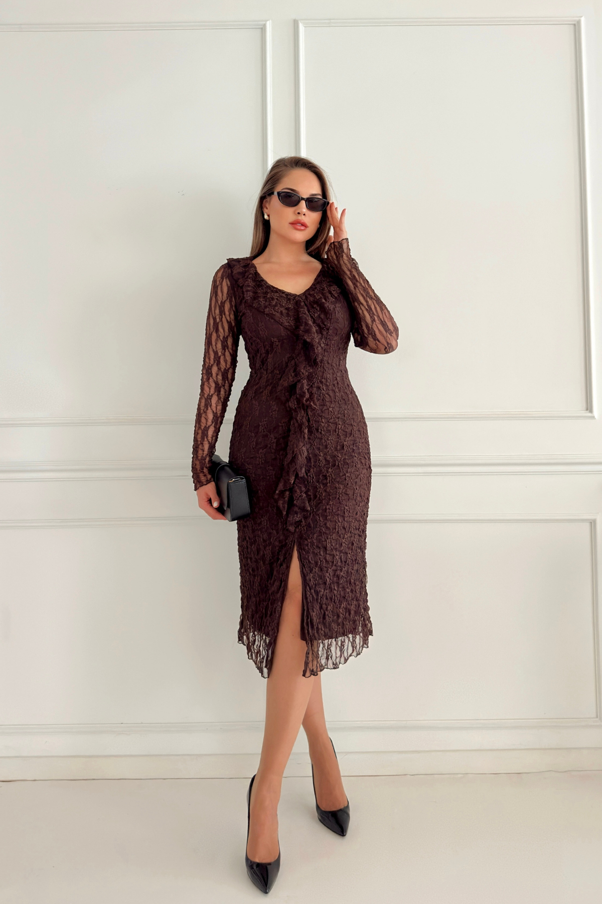 Блузка с галстуком