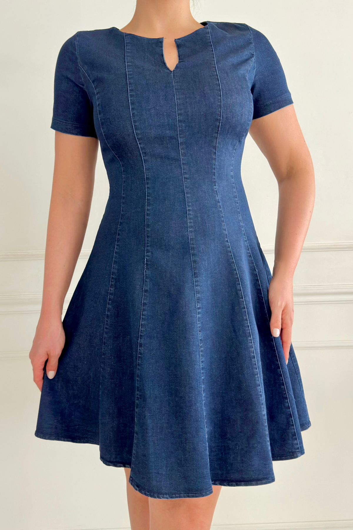 Denim Elbise