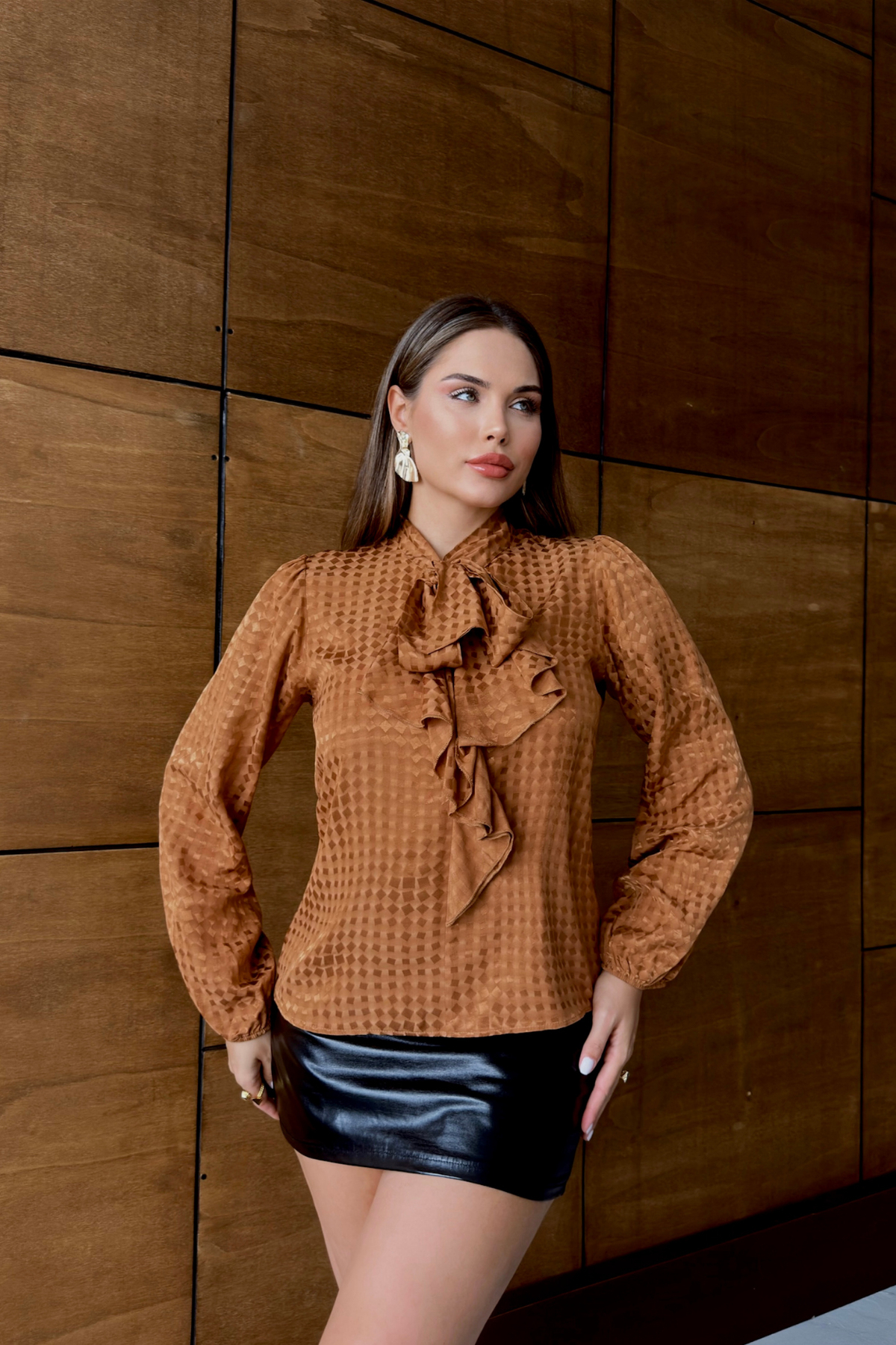 Жаккардовая рубашка