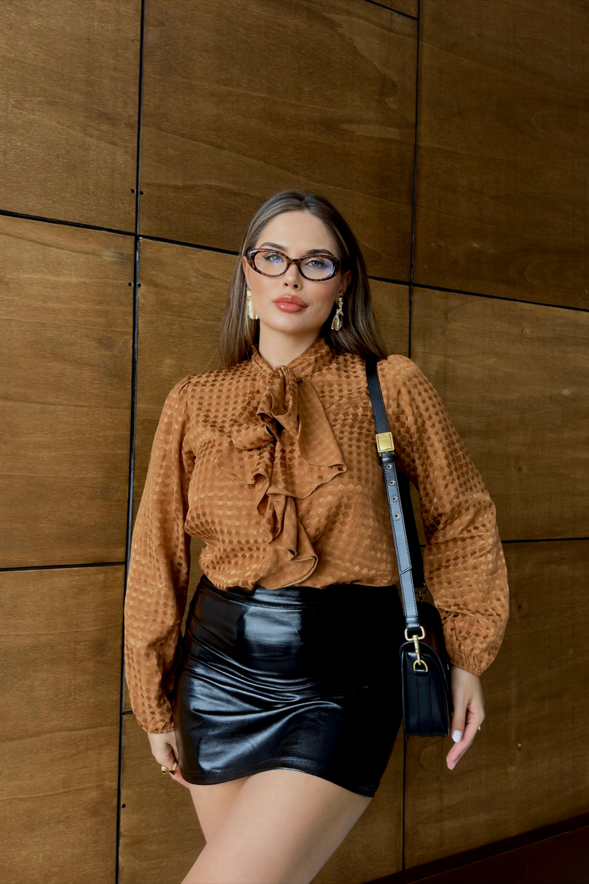 Жаккардовая рубашка