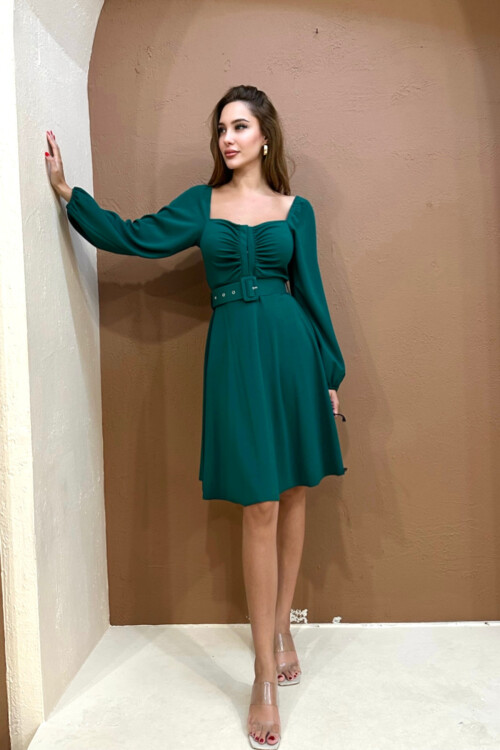 Платье Aerobin с поясом