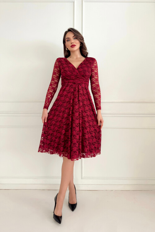 кружевное платье