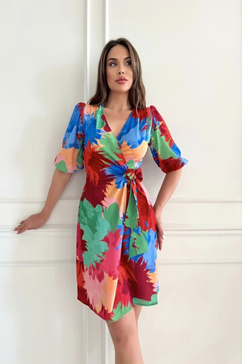 Платье с узором