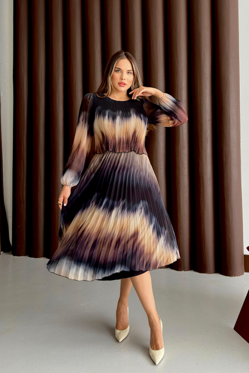 Yeni Sezon Piliseli Elbise