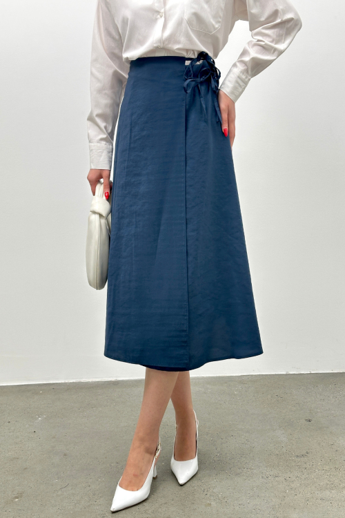 Юбка с кисточками