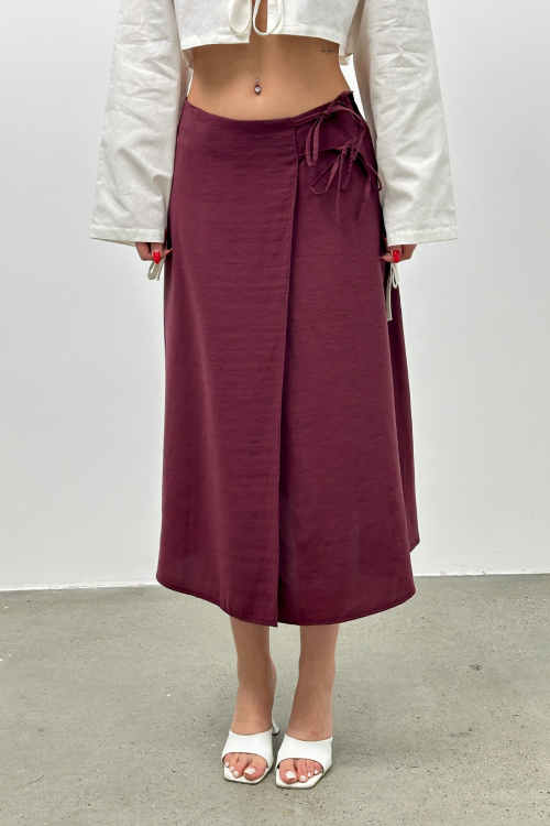 Юбка с кисточками